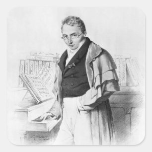 Ferdinand Herold Square Sticker