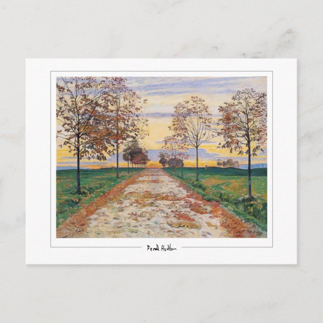 Ferdinand Hodler #85 - Fine Art Postcard (Front)