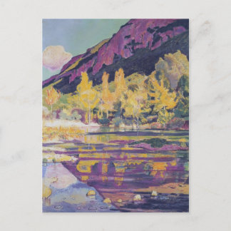 Ferdinand Hodler- At the foot of the Petit Saleve Postcard