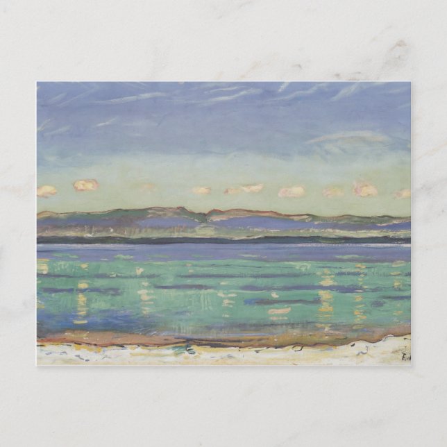 Ferdinand Hodler- Landscape with of rhythm Postcard (Front)