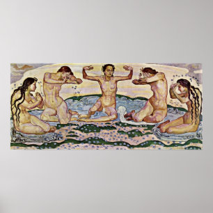 Ferdinand Hodler - The day Poster