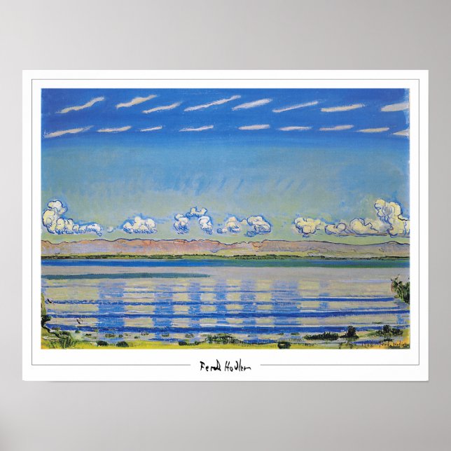 Ferdinand Hodler Zedign Art Poster #124 (Front)