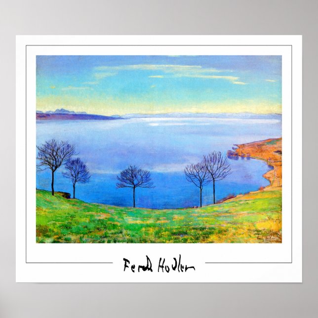 Ferdinand Hodler Zedign Art Poster #2 (Front)