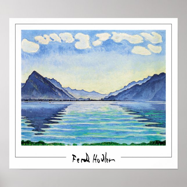 Ferdinand Hodler Zedign Art Poster #62 (Front)