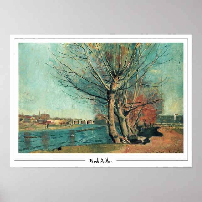Ferdinand Hodler Zedign Art Poster #94 (Front)