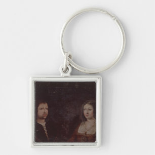 Ferdinand II of Aragon and Isabella I of Castile Key Ring