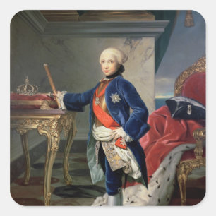Ferdinand IV, King of Naples Square Sticker