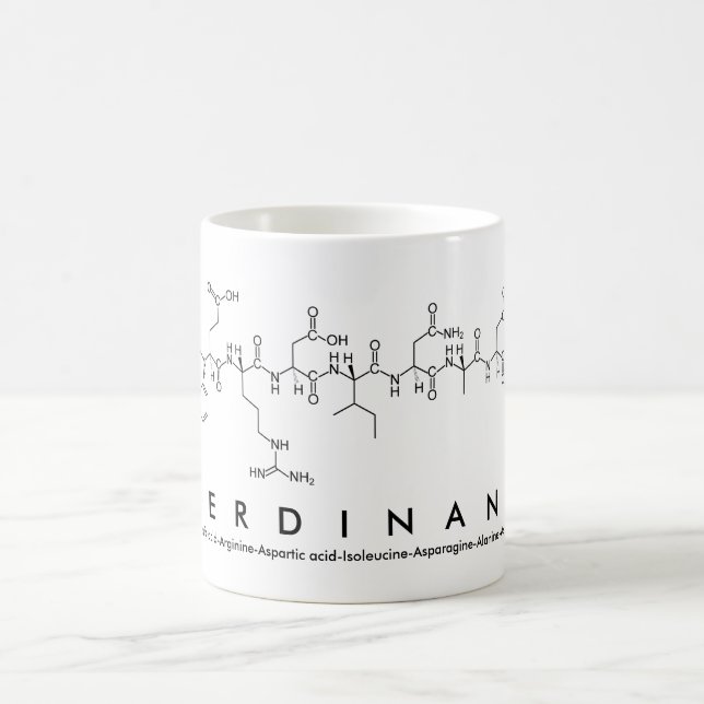 Ferdinand peptide name mug (Center)