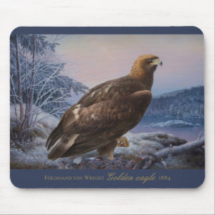 Ferdinand von Wright Golden eagle 1884 Wildlife Mouse Pad