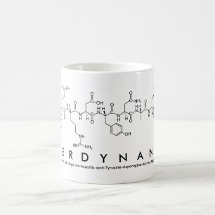 Ferdynand peptide name mug