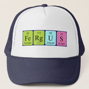 Fergus periodic table name hat