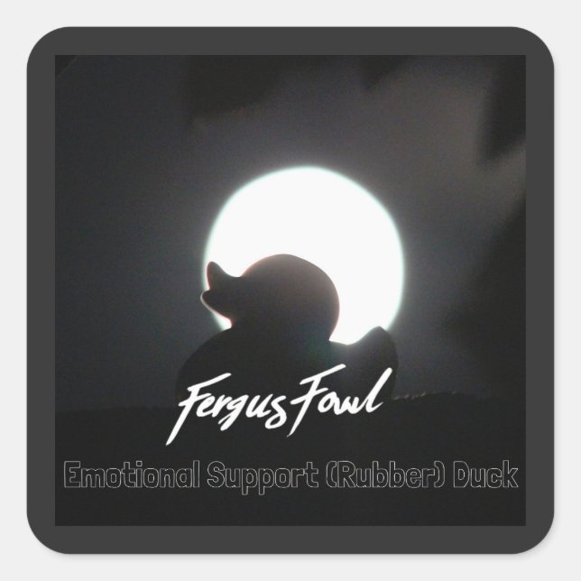 FergusFowl ES(R)D Sticker (Front)