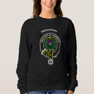 Ferguson Clan Badge Scottish Tartan Sweatshirt