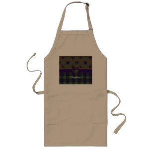 Ferguson clan Plaid Scottish tartan Long Apron