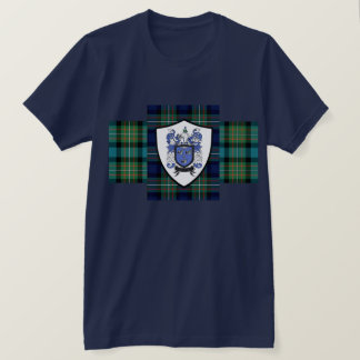 Ferguson Clan tartan and shield t shirt