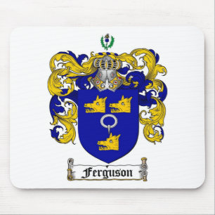 FERGUSON FAMILY CREST -  FERGUSON COAT OF ARMS MOUSE PAD
