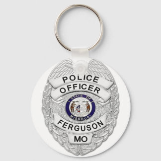 Ferguson Police Badge Key Ring