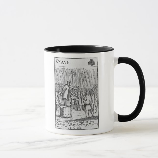 Ferguson preaching to rebels the day before mug (Right)