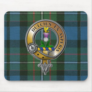 Ferguson Tartan & Badge Mouse Pad