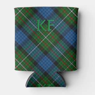 Fergusson Official Tartan with monogram / initials Can Cooler
