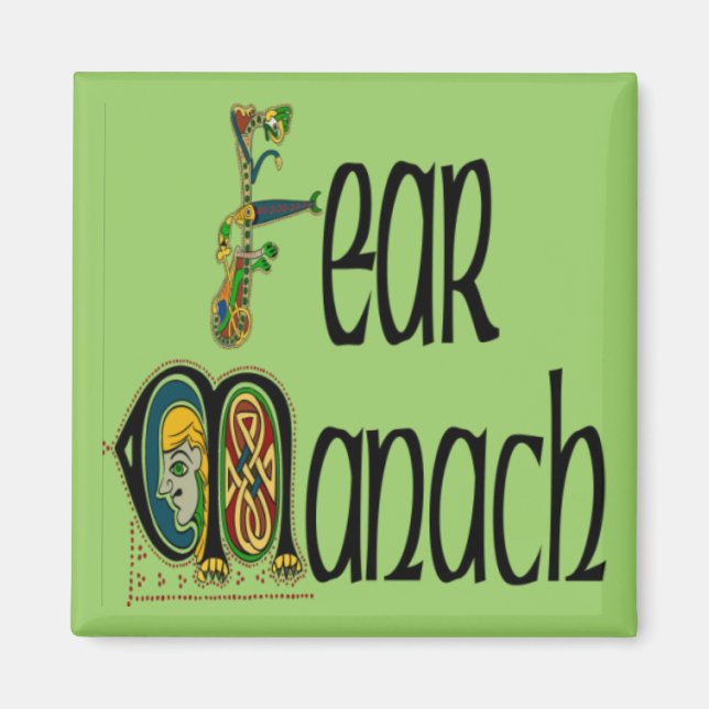 Fermanagh (Gaelic) Magnet (Front)