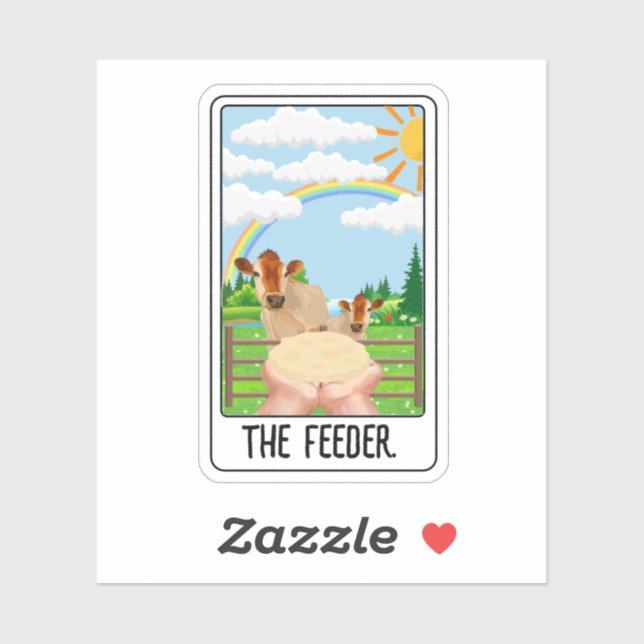 Ferment-TarotCards-Vinyl Sticker (Sheet)