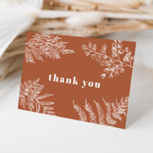 Fern Botanical Thank You card