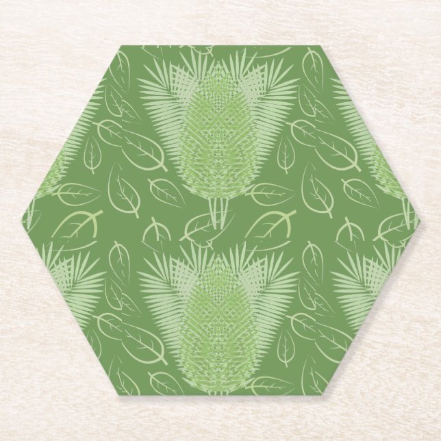 Fern Forest Mix n Match Paper Coaster (Front)