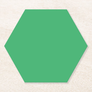  Fern,Frog Green,Gulf Stream, Paper Coaster