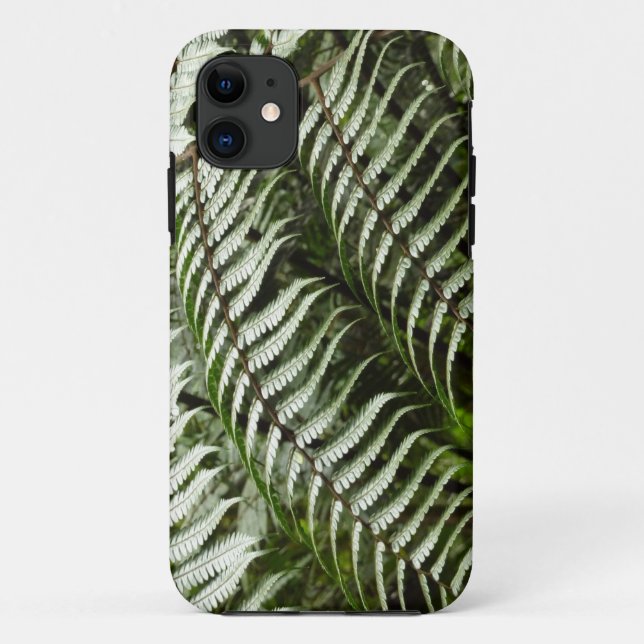 Fern Fronds II Dark Green Nature Case-Mate iPhone Case (Back)