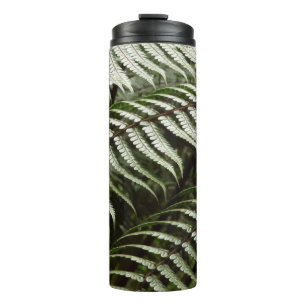 Fern Fronds II Dark Green Nature Thermal Tumbler