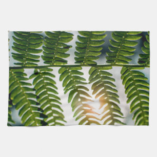 fern golly tea towel