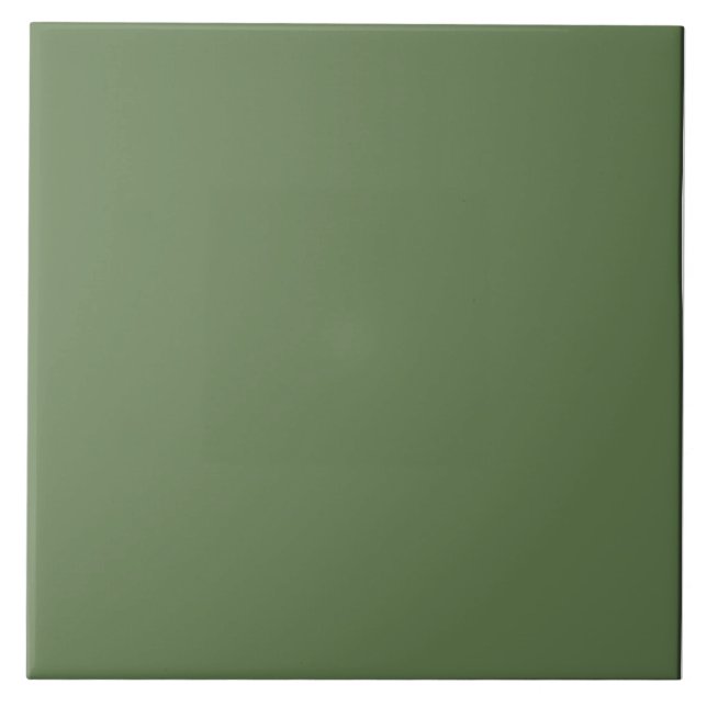Fern Green Ceramic Tile. Ceramic Tile (Front)