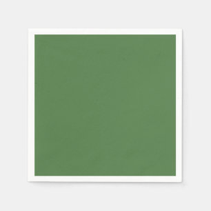 Fern Green Solid Colour Napkin
