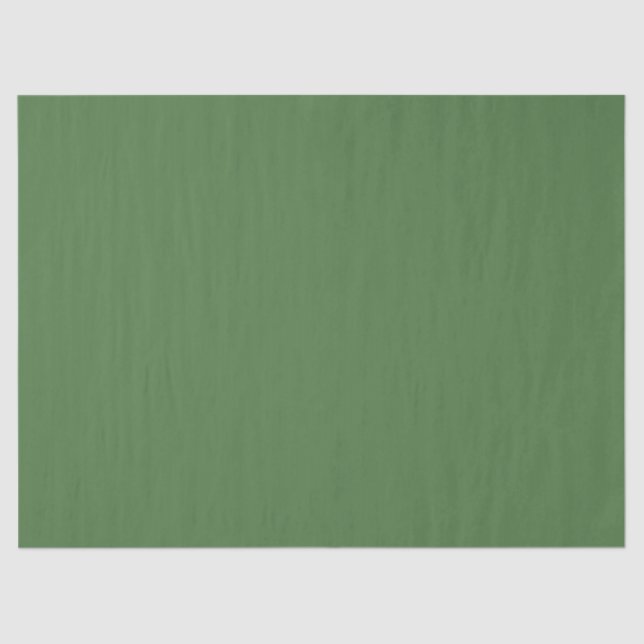Fern Green Solid Colour Tissue Paper (Front)