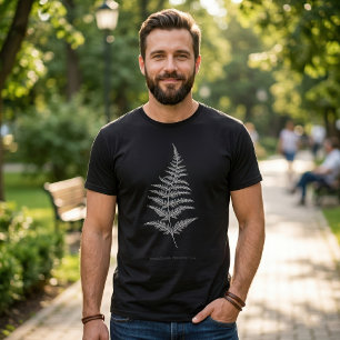 Fern - Gymnogramma Chrysophylla. X-ray effect – 01 T-Shirt