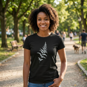 Fern - Gymnogramma Sulphurea - X-ray effect - 03 T-Shirt