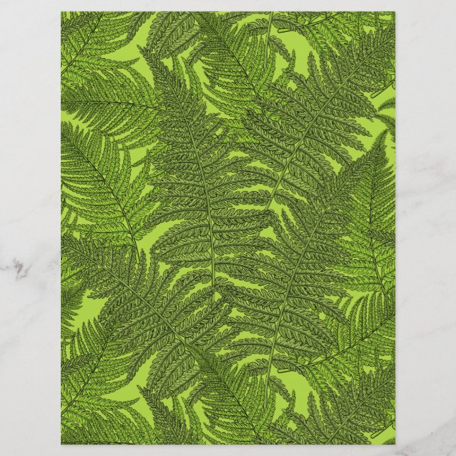 Fern in green (Front)