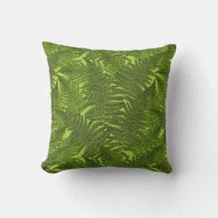Fern in green cushion
