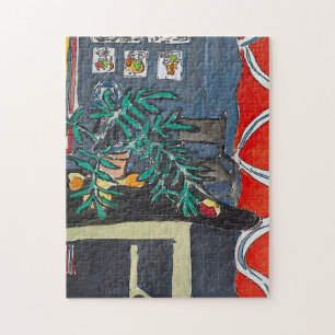 Fern In Pot Jigsaw Puzzle