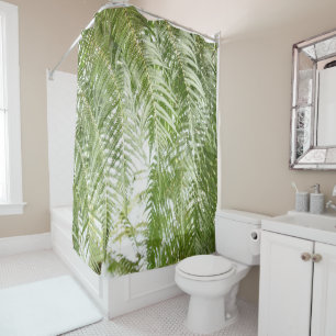 Fern Jungle #1 #botanical #wall #art Shower Curtain