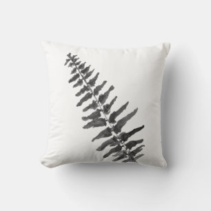 Fern Leaf Beige Botanical Pillow