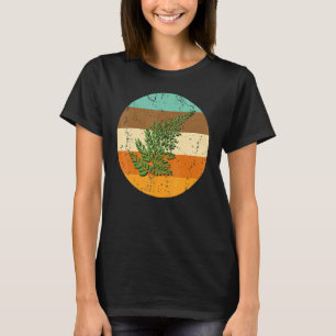 Fern Leaf Botanical Vascular Plants Green Flowerle T-Shirt