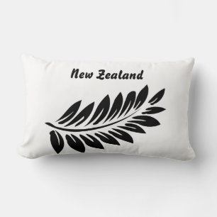 Fern leaf lumbar cushion