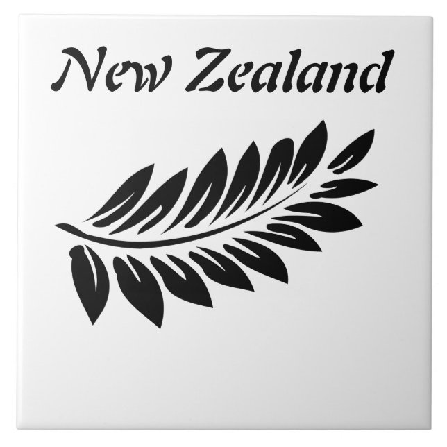 Fern leaf tile (Front)