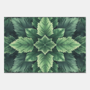 Fern Leaf  Wrapping Paper Sheet