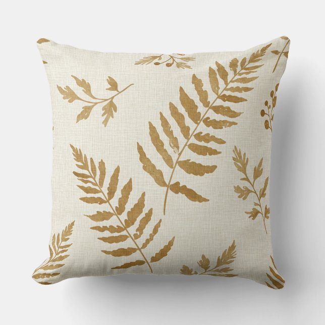  Fern Leaves, by Natasha Us   Cushion (Front)
