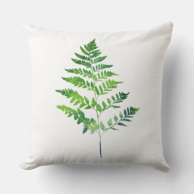 Fern Leaves Cushion (Front)