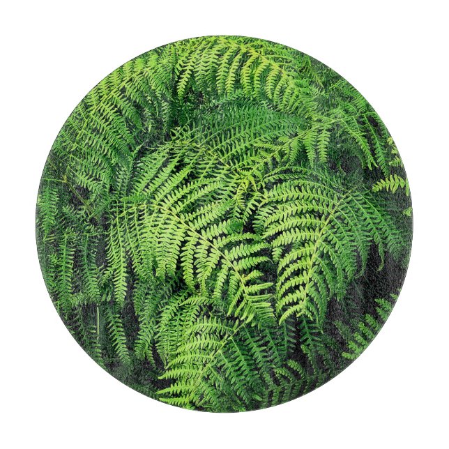 Fern leaves cutting board (Front)