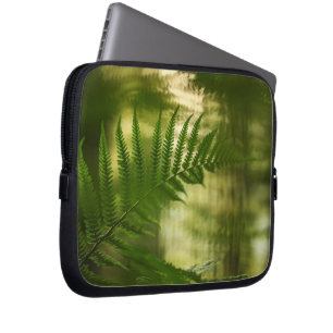Fern Nature Photo Laptop Sleeve